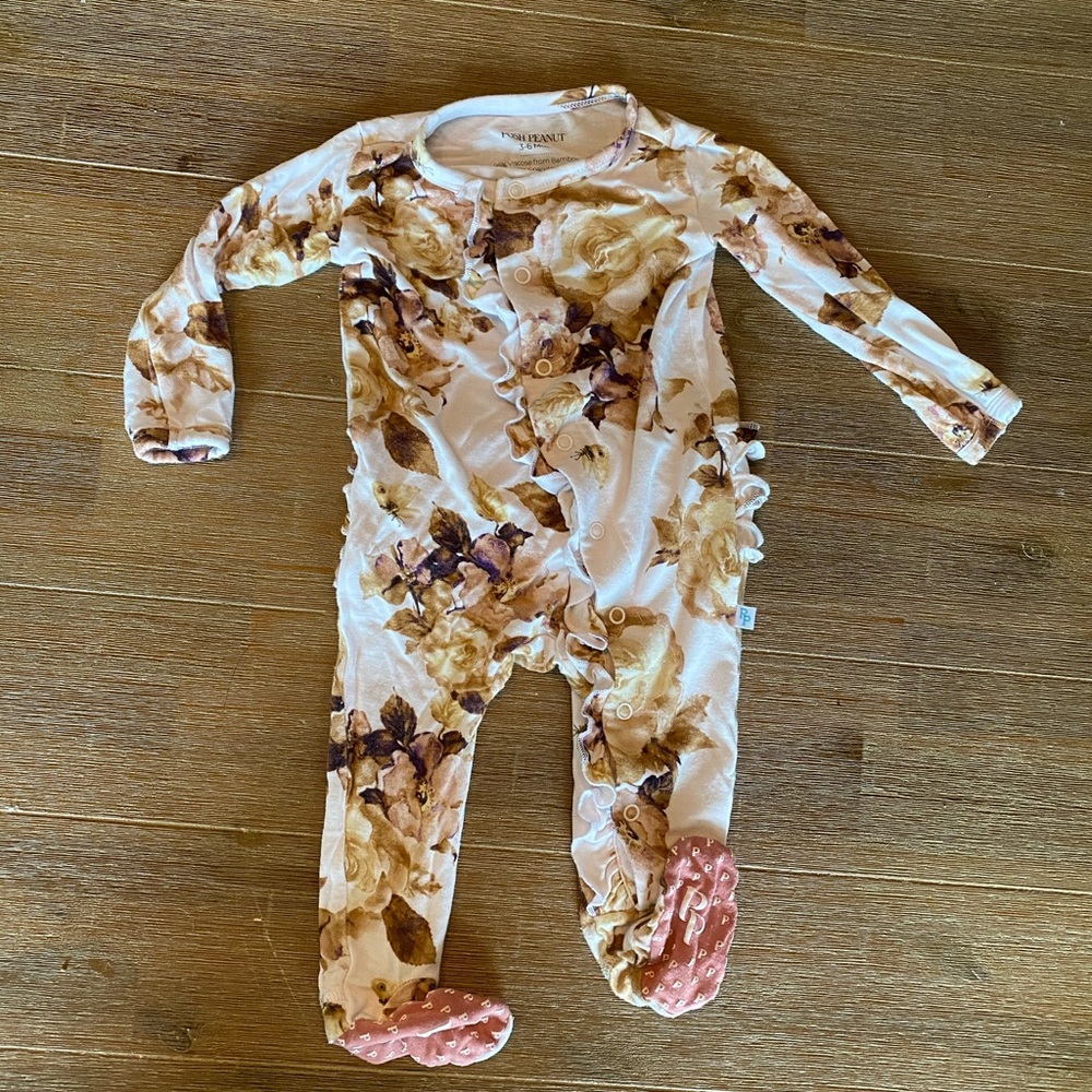 Posh Peanut button up pajams